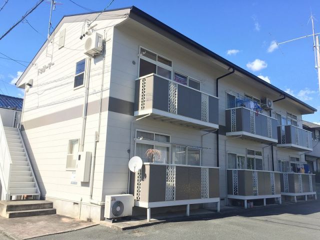 静岡県浜松市中央区葵西４（アパート）の賃貸物件の外観