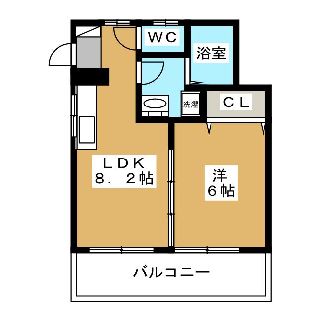 東京都中野区沼袋４（アパート）の賃貸物件の間取り