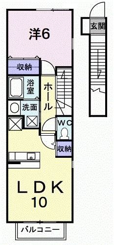 ネオカーサ山越の間取り