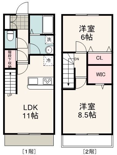 ソレアード堀込Sの間取り