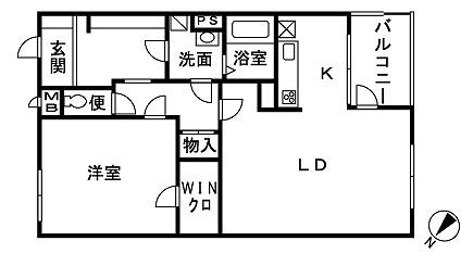 シーベルズの間取り