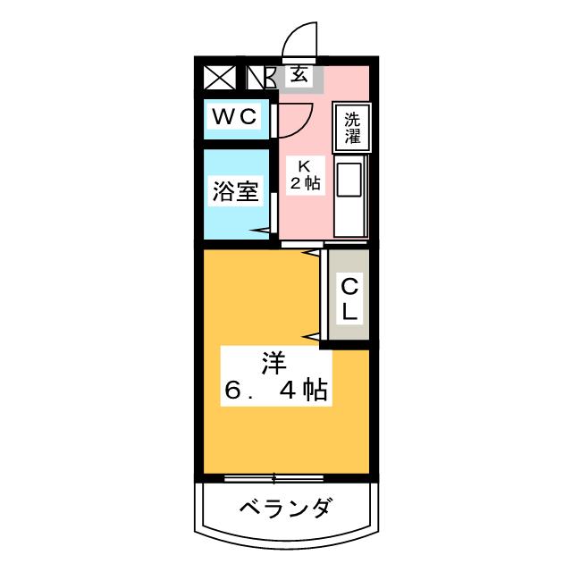 ソアレ住吉の間取り