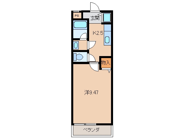 【パイナップル荘の間取り】