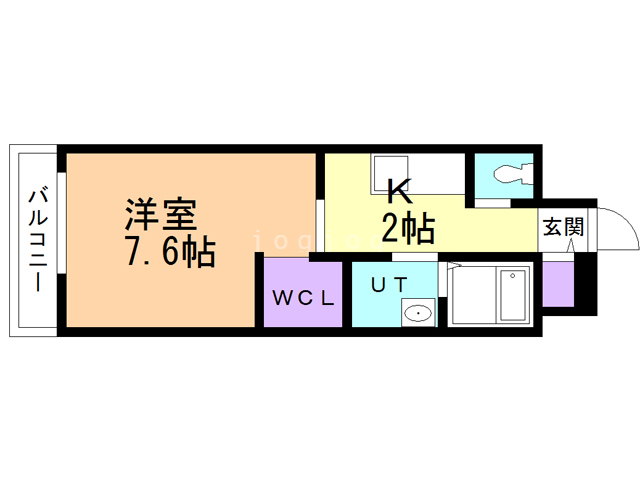 パークストリート２の間取り