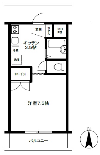 プティ・ソレイユの間取り