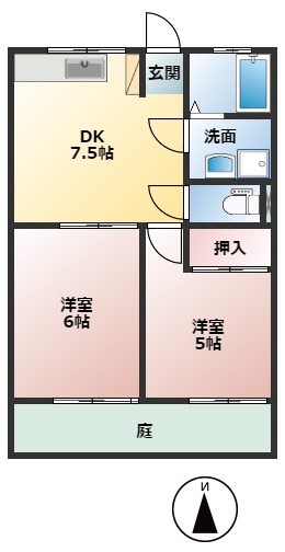 サンリバーの間取り