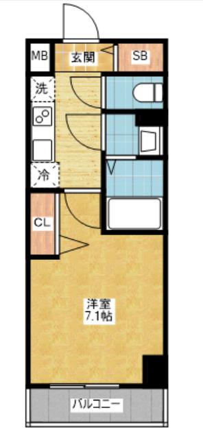 プレサンスNAGOYAファストの間取り