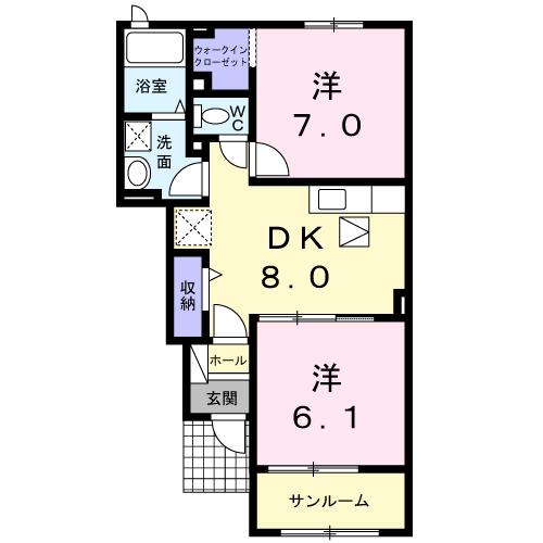 フォレスタ深川の間取り