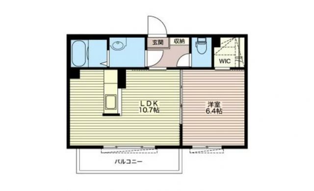 古河市本町のマンションの間取り