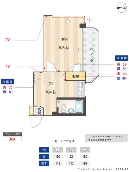 ウィスタリア目白の間取り