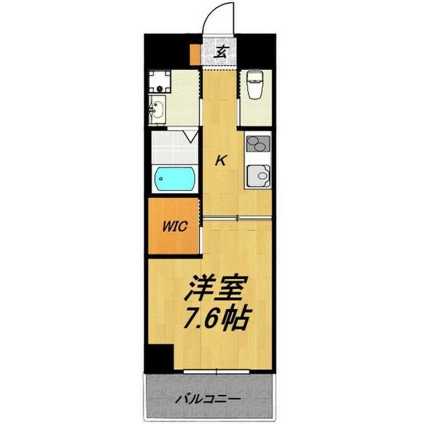 TIRAPALACE天神山の間取り