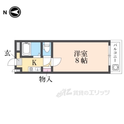 ヒルサイドヴィレッジ２番館の間取り