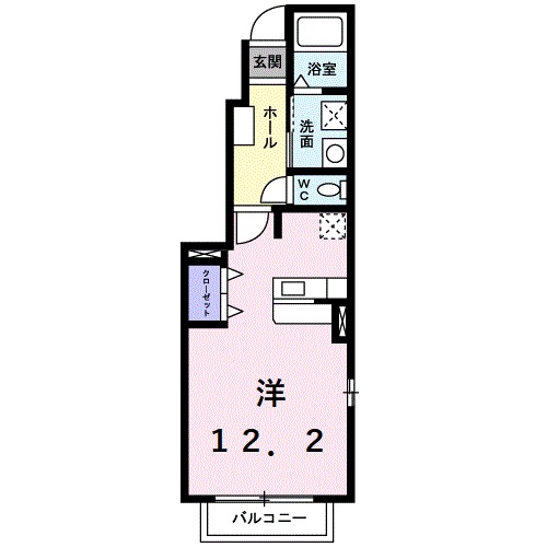 デフィ　メイの間取り