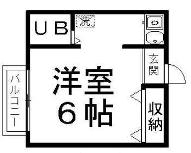 町田市成瀬台のアパートの間取り