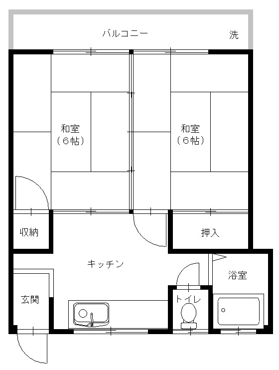 サヨリコーポの間取り