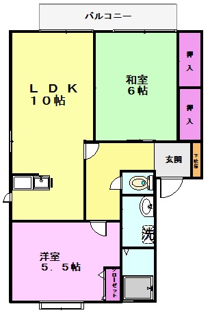 メゾンドールの間取り