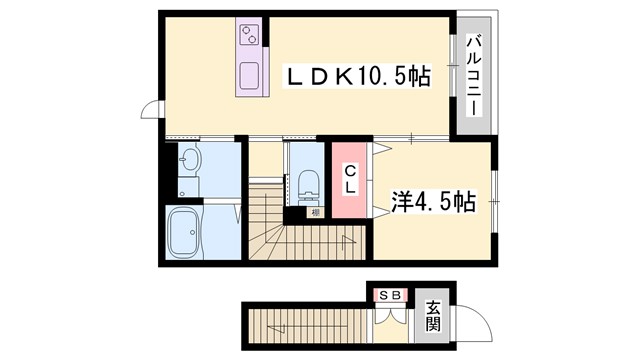 アイメゾン東山の間取り