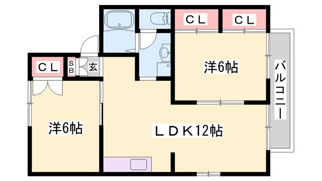 モントンの間取り