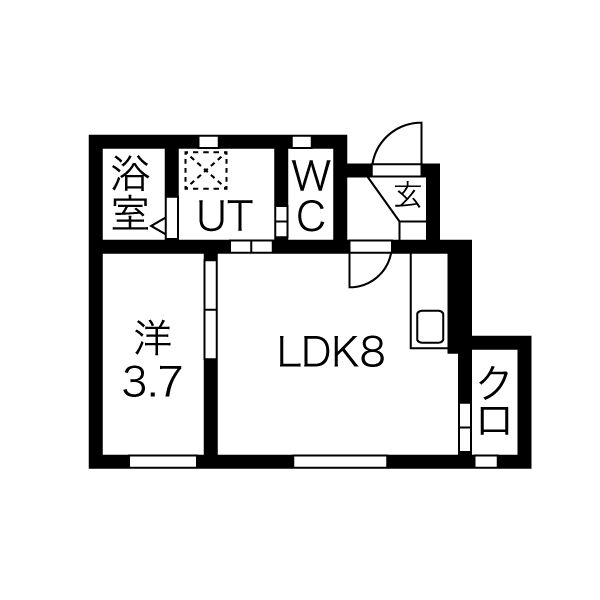 シンフォニー2の間取り