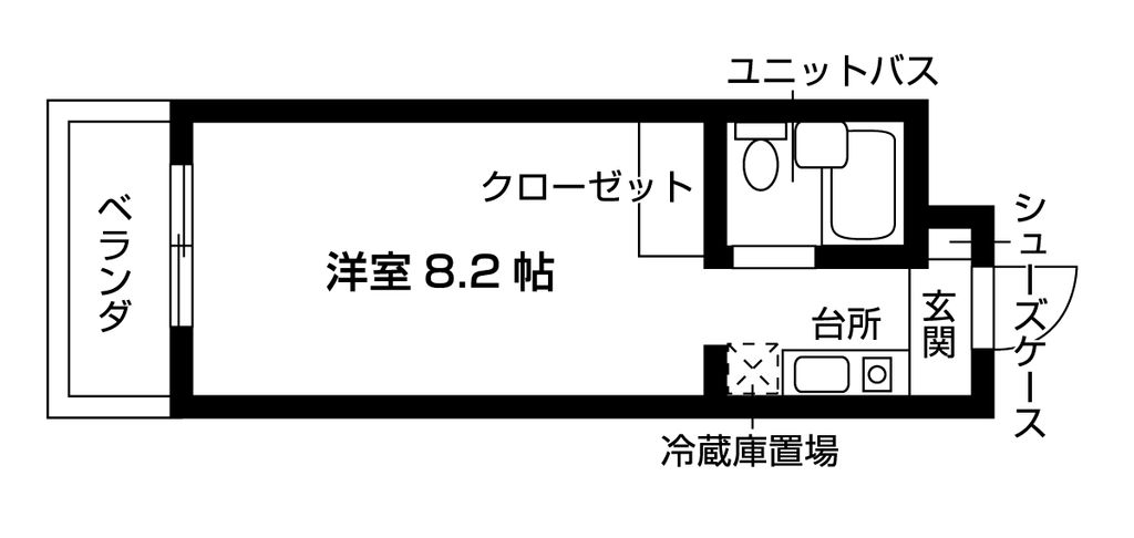 ジョアメゾン大針の間取り