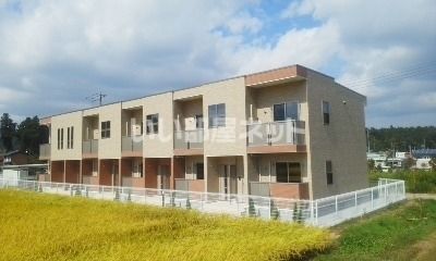 【田村市船引町船引のアパートの建物外観】