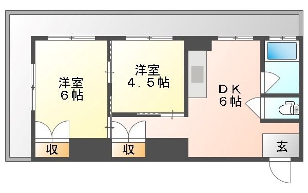 第一大興ビルの間取り