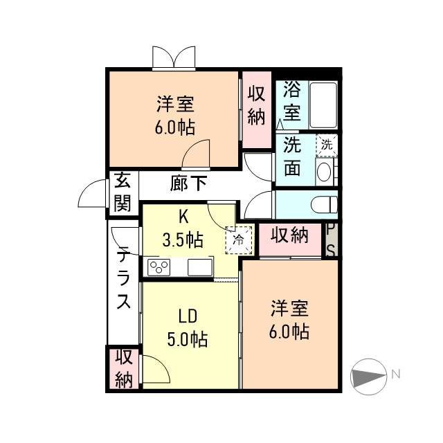 ロイヤルコート壱番館の間取り