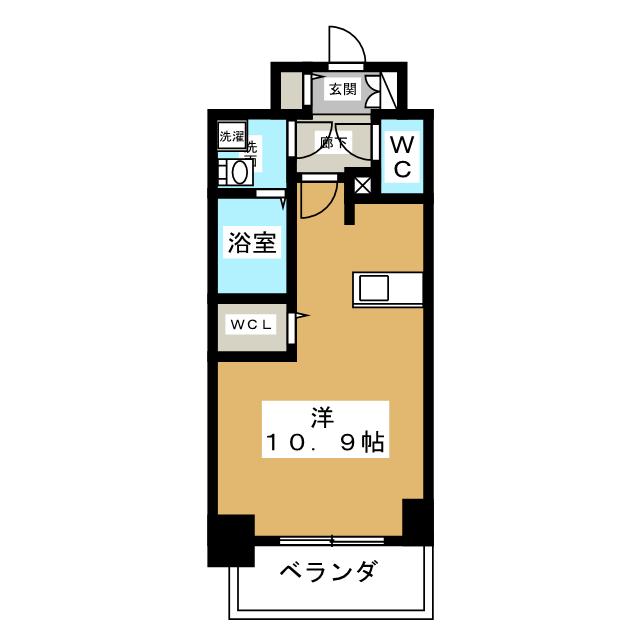 プレサンス池下トレスの間取り