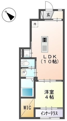 我孫子市新々田のアパートの間取り