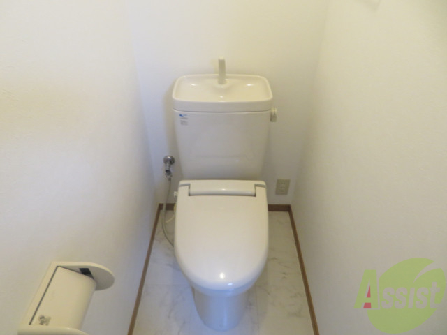 トイレ　トイレはきれいなので使いやすくなっていますね。