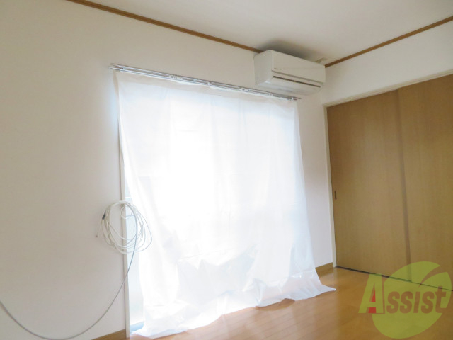 その他設備　エアコンがあれば暑い日が続いても快適に過ごせますね。