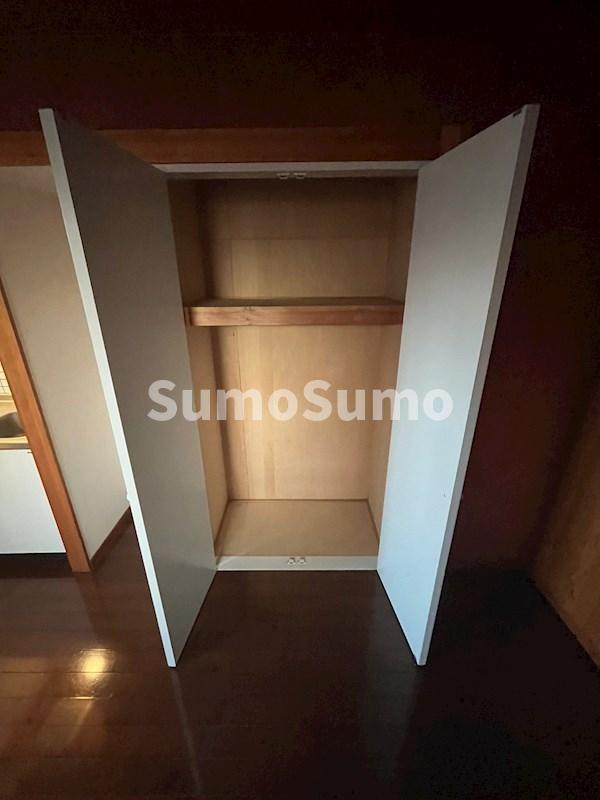 収納　収納のためのスペースです