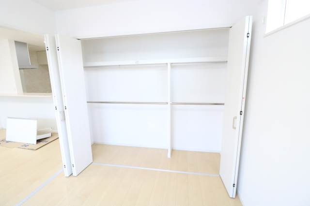 収納　広々クローゼット！