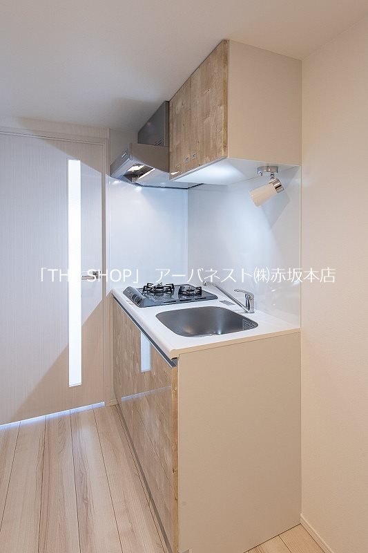 キッチン　２口ガスキッチン