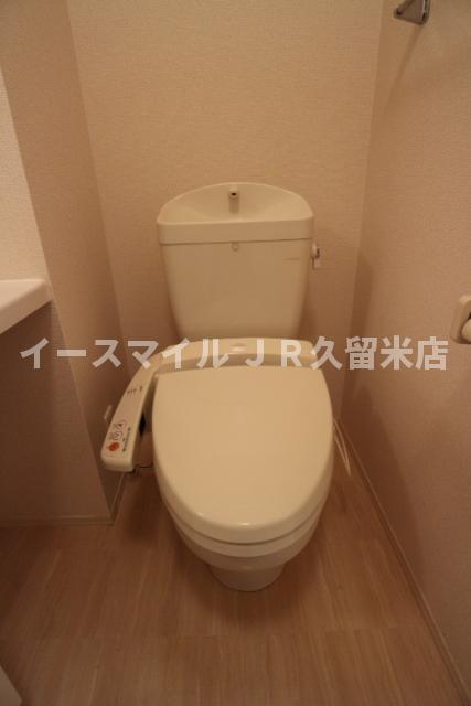 トイレ　ゆったりとした空間のトイレです