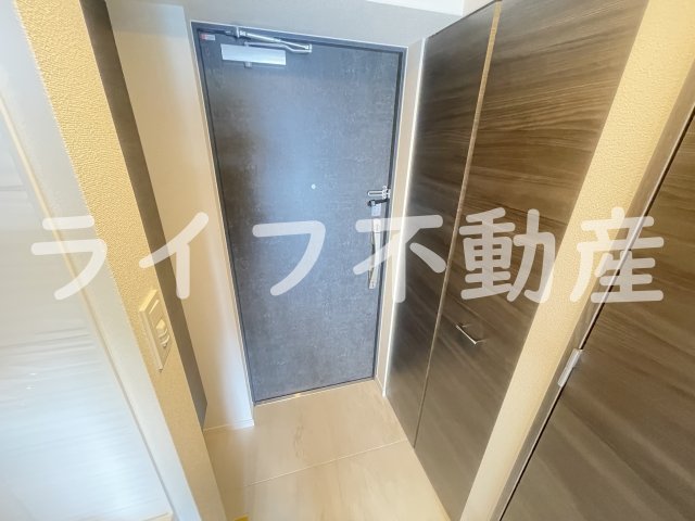 玄関　明るい玄関です