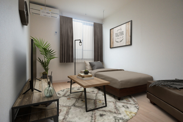 居室・リビング　こちらの家具はＣＧです。家具付きではございません。