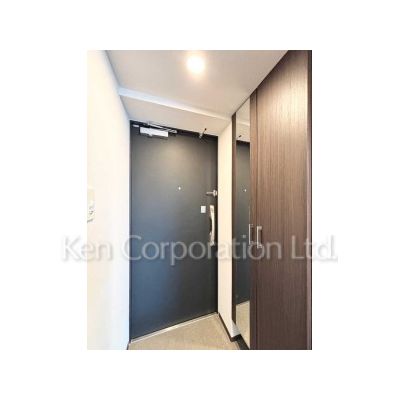 玄関　同タイプ4階のお部屋を撮影。仕様が異なることがあります。