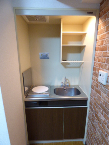 キッチン　可愛らしいシンク