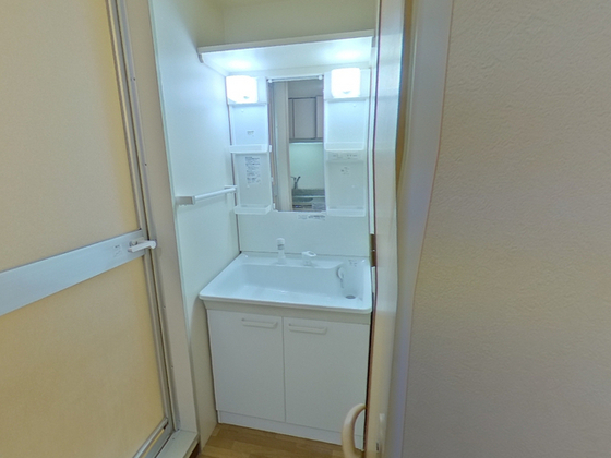 洗面設備　※他部屋の写真です。