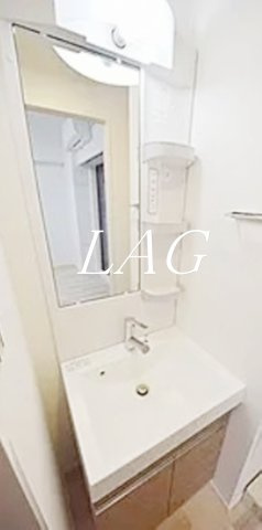 洗面設備　洗面台です。