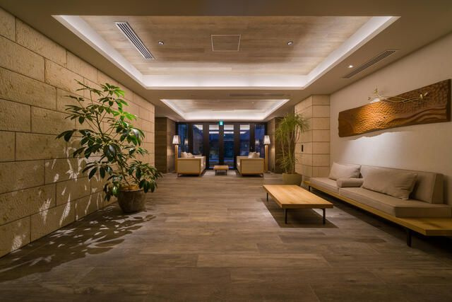 ロビー　建物の内部です