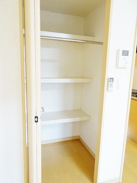 収納　収納付きです。