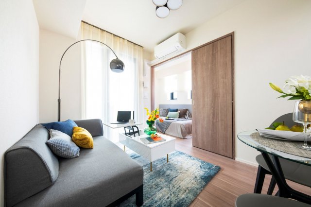 居室・リビング　同タイプモデルルーム画像