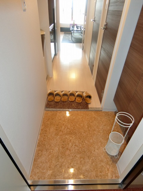 玄関　きれいな玄関です