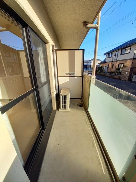 バルコニー　洗濯物もしっかり干せます★