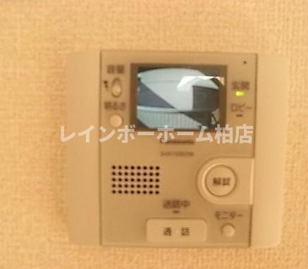 セキュリティ　モニタ付インターホンです