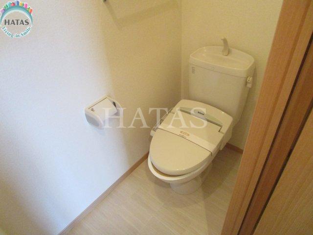 トイレ　同物件別部屋のお写真です