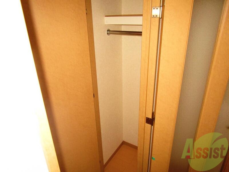 収納　大切な衣類を収納できるクローゼット
