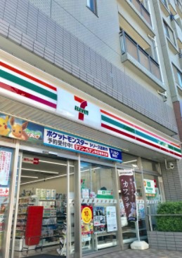 コンビニ　セブンイレブン 川崎鷺沼駅前店（コンビニ）まで142m